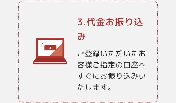 STEP3 振込み