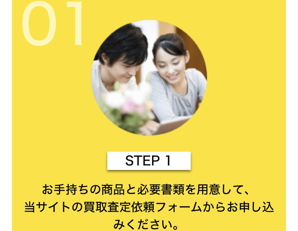 STEP1 申し込み