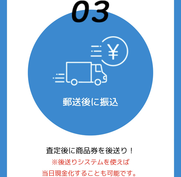 STEP3 当日現金化