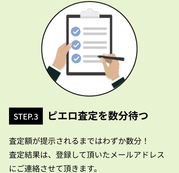 STEP2 査定の申込み