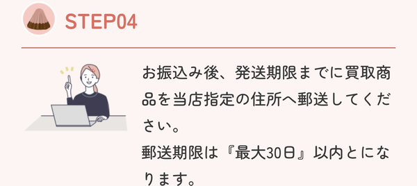 STEP4 商品の発送