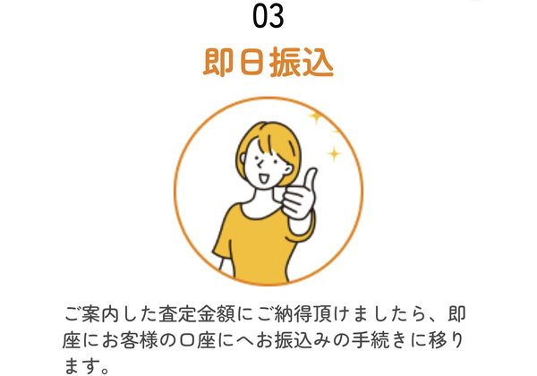 STEP3 即日振込