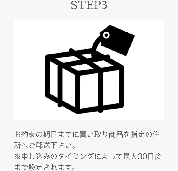 STEP3 商品発送